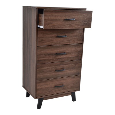 ΣΥΡΤΑΡΙΕΡΑ ΞΥΛΙΝΗ ΜΕ 5 ΣΥΡΤΑΡΙΑ ΣΕ ΚΑΡΥΔΙ ΧΡΩΜΑ 60x40x112εκ. ANKOR