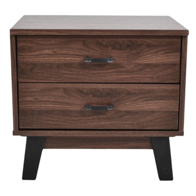 ΚΟΜΟΔΙΝΟ ΞΥΛΙΝΟ ΜΕ ΔΥΟ ΣΥΡΤΑΡΙΑ ΣΕ ΚΑΡΥΔΙ ΧΡΩΜΑ 48x38x44εκ. ANKOR