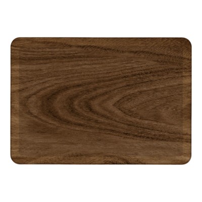 ΔΙΣΚΟΣ ΜΕΛΑΜΙΝΗΣ ΜΕ ΣΧΕΔΙΟ ΕΦΕ ΞΥΛΟΥ ΣΕ ΚΑΦΕ ΑΠΟΧΡΩΣΗ 44x31x2,3εκ. ANKOR