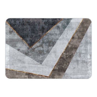 ΔΙΣΚΟΣ ΜΕΛΑΜΙΝΗΣ ΜΕ ΓΕΩΜΕΤΡΙΚΟ ΣΧΕΔΙΟ 37,2x26,2x2,5εκ. ANKOR