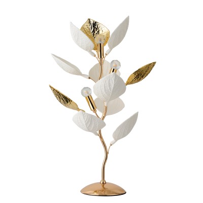 TLC 782-3 GD ΕΠΙΤΡΑΠΕΖΙΑ ΛΑΜΠΑ ΜΕ ΦΥΛΛΑ Ε14Χ3