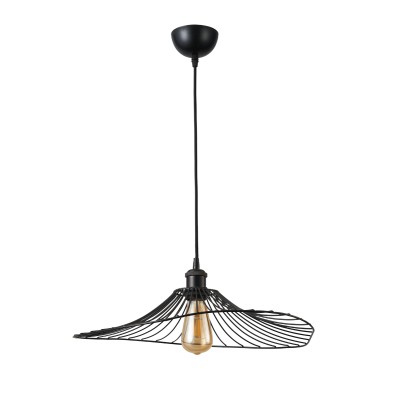 PDC 6108-50 BK 1/Φ ΜΕΤΑΛΛΙΚΟ ΜΑΥΡΟ ΚΥΜΑΤΙΣΤΟ 1ΧΕ27