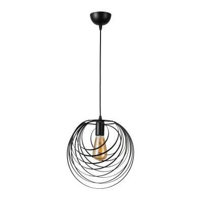 PDC 6111 BK 1/Φ ΜΕΤΑΛΛΙΚΟ ΜΑΥΡΟ Ε27