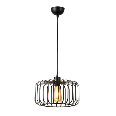 PDC 6112 BK 1/Φ ΜΕΤΑΛΛΙΚΟ ΜΑΥΡΟ Ε27