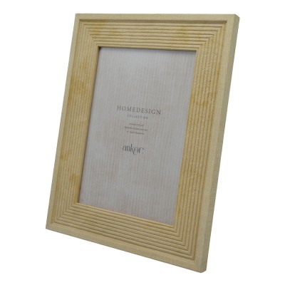 ΚΟΡΝΙΖΑ ΠΛΑΣΤΙΚΗ 15x20εκ. ΣΕ ΜΠΕΖ ΧΡΩΜΑ ΜΕ ΞΥΛΙΝΗ ΟΨΗ ANKOR