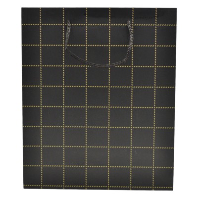 ΤΣΑΝΤΑ ΣΥΣΚΕΥΑΣΙΑΣ ME ΚΟΡΔΟΝΙ ΣΕ ΜΑΥΡΟ ΧΡΩΜΑ ΚΑΙ ΚΑΡΟ ΜΟΤΙΒΟ 30x12x38εκ.ANKOR