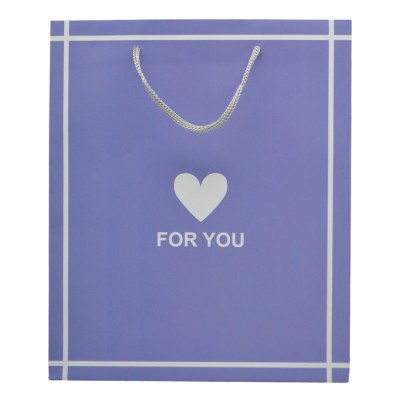 ΤΣΑΝΤΑ ΣΥΣΚΕΥΑΣΙΑΣ ME ΚΟΡΔΟΝΙ FOR YOU ΣΕ ΜΩΒ ΧΡΩΜΑ 30x12x38εκ.ANKOR