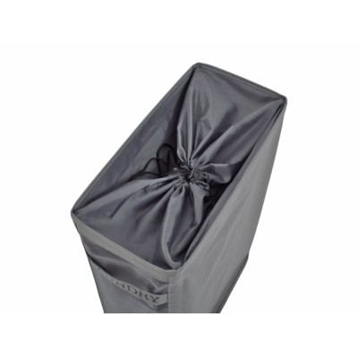 ΚΑΛΑΘΙ ΑΠΛΥΤΩΝ ΥΦΑΣΜΑΤΙΝΟ ΣΕ ΓΚΡΙ ΧΡΩΜΑ ΜΕ ΡΟΔΑΚΙΑ 40L ANKOR