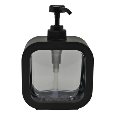 DISPENSER ΠΛΑΣΤΙΚΟ ΜΑΥΡΟ ΜΕ ΔΙΑΦΑΝΕΣ ΤΜΗΜΑ 12,8x5,8x17,1εκ.ANKOR