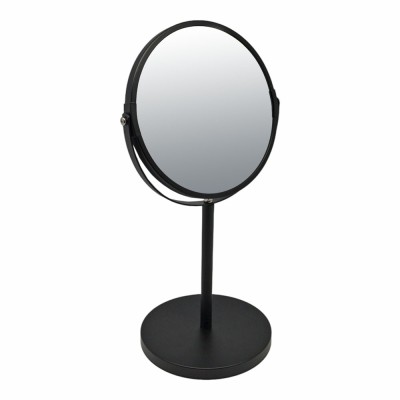 ΚΑΘΡΕΦΤΗΣ ΕΠΙΤΡΑΠΕΖΙΟΣ ΜΕΤΑΛΛΙΚΟΣ ΔΙΠΛΟΣ ΣΕ ΜΑΥΡΟ ΧΡΩΜΑ 18,5x15x34,5εκ ANKOR