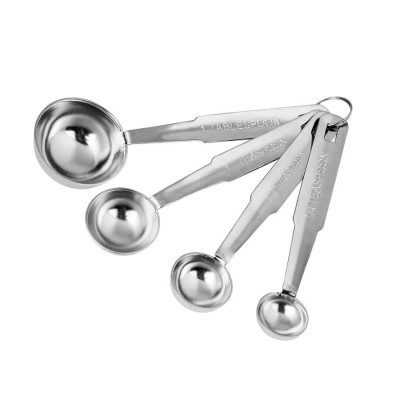 ΣΕΤ 4τεμ. ΚΟΥΤΑΛΑΚΙΑ ΜΕΖΟΥΡΕΣ ΑΝΟΞΕΙΔΩΤΕΣ 302130 - Max.Home®