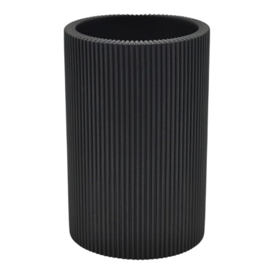 ΠΟΤΗΡΟΘΗΚΗ ΠΟΛΥΕΣΤΕΡΙΚΗ ΡΙΓΕ ΣΕ ΜΑΥΡΟ ΜΑΤ ΧΡΩΜΑ 7,5x7,7x11,7εκ.ANKOR