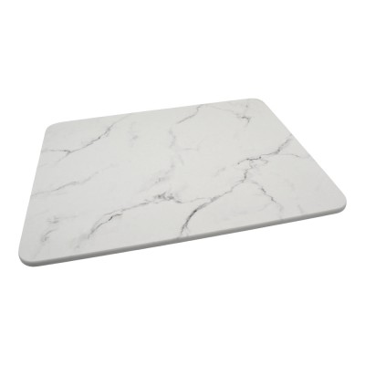 ΠΑΤΑΚΙ ΑΠΟ ΔΙΑΤΟΜΙΤΗ ΑΣΠΡΟ ΜΕ ΣΧΕΔΙΟ ΕΦΕ ΜΑΡΜΑΡΟ 45x35εκ. ANKOR