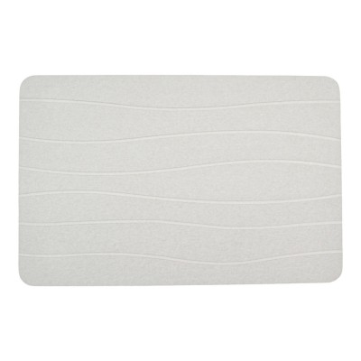 ΠΑΤΑΚΙ ΑΠΟ ΔΙΑΤΟΜΙΤΗ ΑΣΠΡΟ ΜΕ ΑΝΑΓΛΥΦΕΣ ΓΡΑΜΜΕΣ 39x60εκ. ANKOR