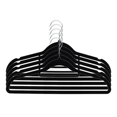 ΣΕΤ 5 ΚΡΕΜΑΣΤΡΕΣ ΑΝΤΙΟΛΙΣΘΗΤΙΚΕΣ ΜΕΤΑΛΛΙΚΕΣ ΜΕ ΒΕΛΟΥΔΙΝΗ ΕΠΕΝΔΥΣΗ ΣΕ ΜΑΥΡΟ ΧΡΩΜΑ ANKOR