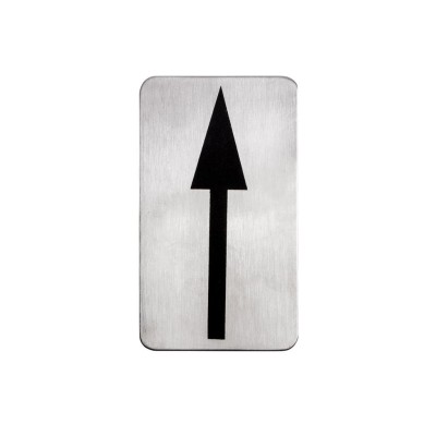 ΠΙΝΑΚΙΔΑ ΣΗΜΑΝΣΗΣ ΑΝΟΞΕΙΔΩΤΗ "ΒΕΛΑΚΙ" 11x6cm 409716 - Max.Home®