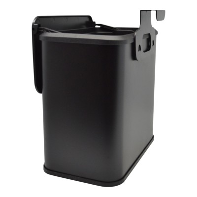 ΚΑΔΟΣ ΑΠΟΡΡΙΜΑΤΩΝ 5lt ΙNOX ΣΕ ΜΑΥΡΟ ΧΡΩΜΑ ΜΕ ΓΑΝΤΖΟ ΓΙΑ ΝΤΟΥΛΑΠΙ 25x15,1x24,7εκ. ANKOR
