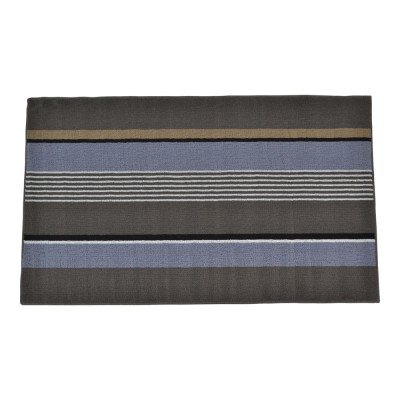 ΔΙΑΔΡΟΜΟΣ ΜΕ ΑΝΤΙΟΛΙΣΘΗΤΙΚΗ ΒΑΣΗ TPR ΜΕ ΓΚΡΙ ΚΑΙ ΜΠΛΕ ΡΙΓΕΣ 70x140εκ. ANKOR