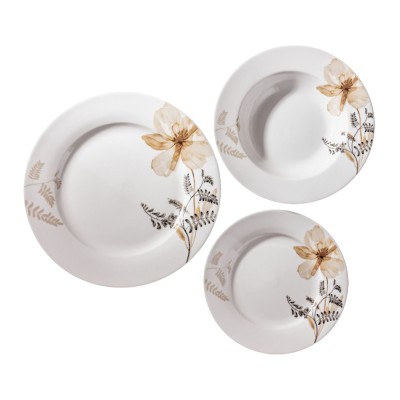 ΣΕΡΒΙΤΣΙΟ ΠΙΑΤΩΝ ΠΟΡΣΕΛΑΝΙΝΟ 18ΤΜΧ ΜΕ ΣΧΕΔΙΟ ΜΠΕΖ ΛΟΥΛΟΥΔΙ ANKOR