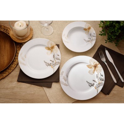 ΣΕΡΒΙΤΣΙΟ ΠΙΑΤΩΝ ΠΟΡΣΕΛΑΝΙΝΟ 18ΤΜΧ ΜΕ ΣΧΕΔΙΟ ΜΠΕΖ ΛΟΥΛΟΥΔΙ ANKOR