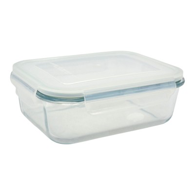 ΦΑΓΗΤΟΔΟΧΕΙΟ ΟΡΘΟΓΩΝΙΟ ΑΠΟ ΠΥΡΑΝΤΟΧΟ ΓΥΑΛΙ ΜΕ ΠΛΑΣΤΙΚΟ ΚΑΠΑΚΙ 1,0lt ANKOR