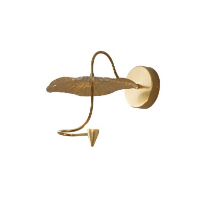 WLC 1290 ΑΠΛΙΚΑ ΜΕΤΑΛΛΙΚΗ LED ΝΟΥΦΑΡΟ ΧΡΥΣΟ LED