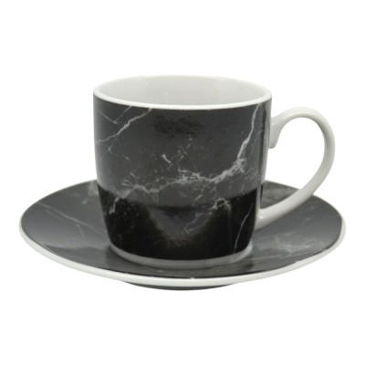 ΣΕΤ ΦΛΥΤΖΑΝΙΑ ΚΑΦΕ ΠΟΡΣΕΛΑΝΙΝΑ 110ml ΜΑΥΡΟ ΜΑΡΜΑΡΟ ANKOR