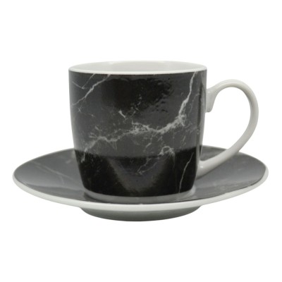 ΣΕΤ ΦΛΥΤΖΑΝΙΑ ΚΑΦΕ ΠΟΡΣΕΛΑΝΙΝΑ 110ml ΜΑΥΡΟ ΜΑΡΜΑΡΟ ANKOR