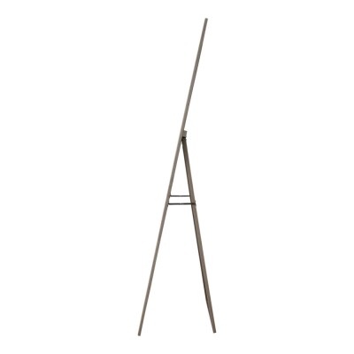 ΚΑΘΡΕΦΤΗΣ ΔΑΠΕΔΟΥ ΜΕ ΠΛΑΣΤΙΚΟ ΠΛΑΙΣΙΟ ΣΕ ΜΠΕΖ ΓΚΡΙ ΧΡΩΜΑ ΚΑΙ ΑΝΑΓΛΥΦΗ ΥΦΗ 40x150εκ. ANKOR