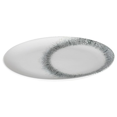 ΠΙΑΤΕΛΑ ΟΒΑΛ 26x16cm BLACK ICE 89A824 - KUTAHYA PORSELEN