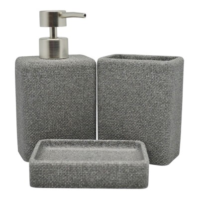 ΠΟΤΗΡΟΘΗΚΗ ΠΟΛΥΕΣΤΕΡΙΚΗ ΓΚΡΙ ΜΕ ΣΑΓΡΕ ΥΦΗ 8,5x5,6x11,6εκ.ANKOR