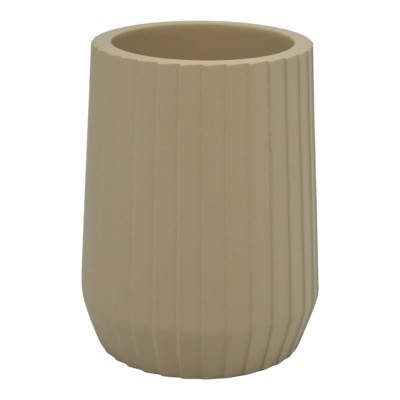 ΠΟΤΗΡΟΘΗΚΗ ΠΟΛΥΕΣΤΕΡΙΚΗ ΜΠΕΖ ΜΕ ΡΙΓΕΣ 7,7x7,7x10εκ.ANKOR