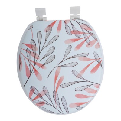 ΚΑΠΑΚΙ ΤΟΥΑΛΕΤΑΣ ΜΑΛΑΚΟ ΜΕ ΣΧΕΔΙΟ ΦΥΛΛΑ 26-36x39εκ. ANKOR