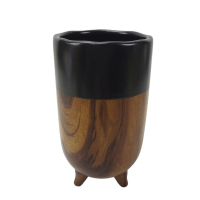 ΑΝΘΟΔΟΧΕΙΟ 27cm LT3275L/BLACK-WALNUT - ORIANA FERELLI®