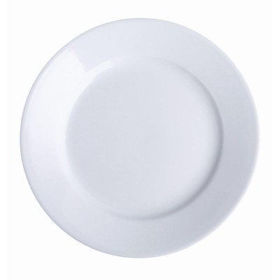 ΠΙΑΤΟ ΡΗΧΟ Φ20.8cm ΛΕΥΚΟ WIDE RIM - ORIANA FERELLI®