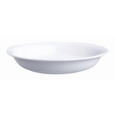 ΠΙΑΤΟ ΒΑΘΥ Φ21.3cm ΛΕΥΚΟ SLIM RIM - ORIANA FERELLI®