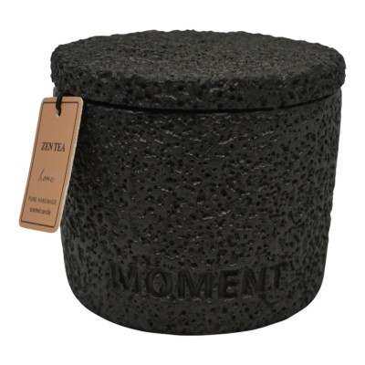 ΑΡΩΜΑΤΙΚΟ ΚΕΡΙ ZEN TEA ΣΕ ΤΣΙΜΕΝΤΕΝΙΟ ΔΟΧΕΙΟ ΜΕ ΚΑΠΑΚΙ 8,8x8,8x8,4εκ. ANKOR