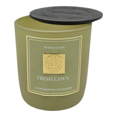 ΑΡΩΜΑΤΙΚΟ ΚΕΡΙ FRESH LAWN ΣΕ ΓΥΑΛΙΝΟ ΔΟΧΕΙΟ ΜΕ ΚΑΠΑΚΙ 8x8x9εκ. ANKOR