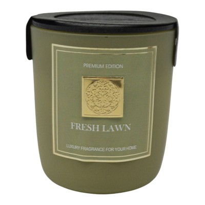 ΑΡΩΜΑΤΙΚΟ ΚΕΡΙ FRESH LAWN ΣΕ ΓΥΑΛΙΝΟ ΔΟΧΕΙΟ ΜΕ ΚΑΠΑΚΙ 8x8x9εκ. ANKOR