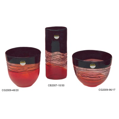 Κουπ-Βάζο γυάλινα διακοσμητικά