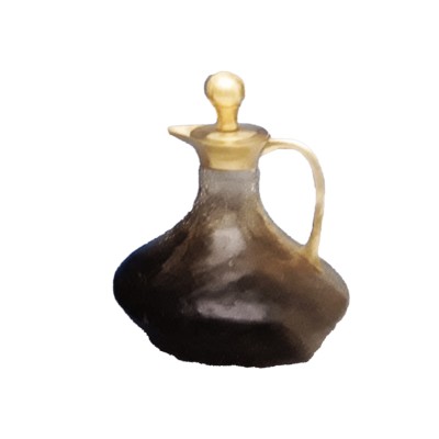 Μποτίλια γυάλινη διακοσμητική