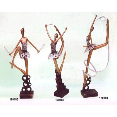 Διακοσμητικές Χορεύτριες ρυθμικής Από Πολυέστερ