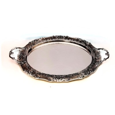 Δίσκος Σερβιρίσματος Επάργυρος Οβάλ 50εκ.