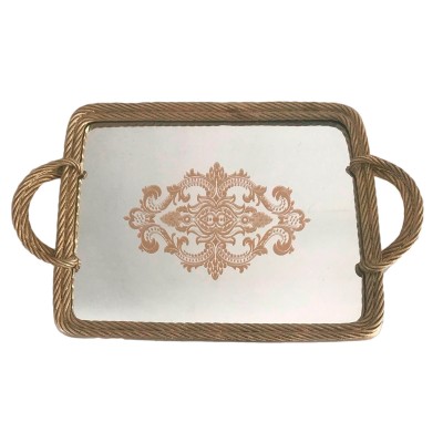 Δίσκος Με Καθρέφτη Πολυεστερικός BLY17828-TB