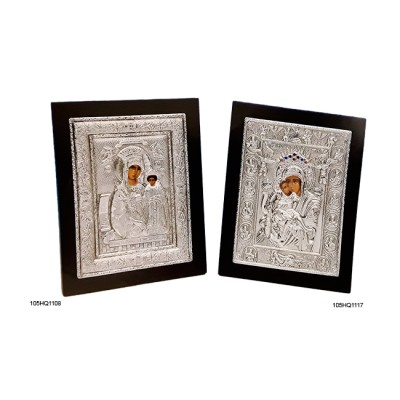 Επάργυρες Λακαριστές Εικόνες