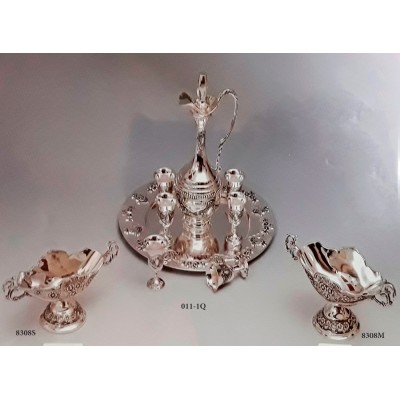 Επάργυρα Ποτήρια Λικέρ-Επάργυρα κουπ γόνδολα