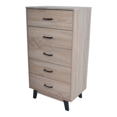 ΣΥΡΤΑΡΙΕΡΑ ΞΥΛΙΝΗ ΜΕ 5 ΣΥΡΤΑΡΙΑ ΣΕ ΦΥΣΙΚΟ ΧΡΩΜΑ 60x40x112εκ. ANKOR