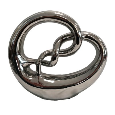 Κεραμικό διακοσμητικό ασημί