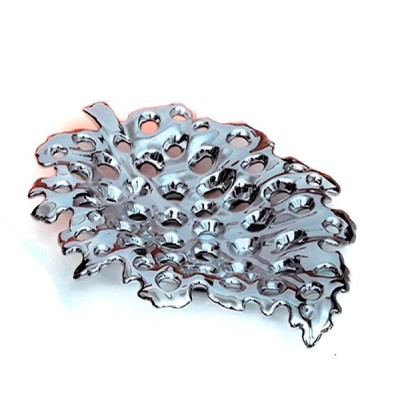 Κουπ κεραμικό διακοσμητικό ασημί