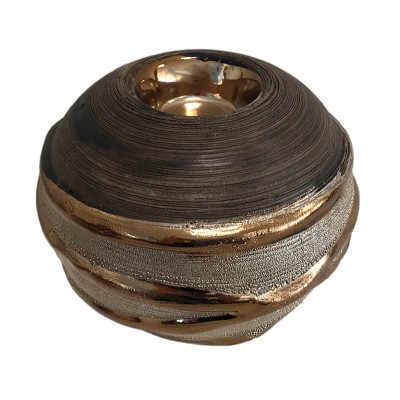 Κηροπήγιο κεραμικό για ρεσώ στρογγυλό